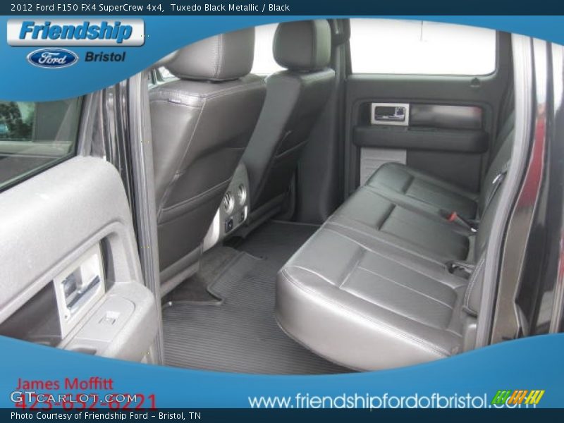 Tuxedo Black Metallic / Black 2012 Ford F150 FX4 SuperCrew 4x4