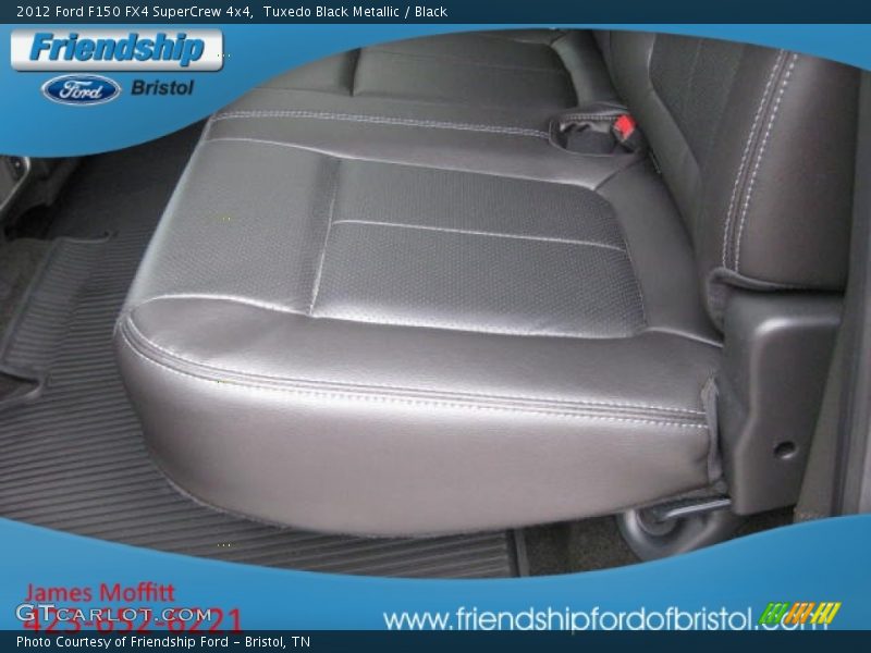 Tuxedo Black Metallic / Black 2012 Ford F150 FX4 SuperCrew 4x4