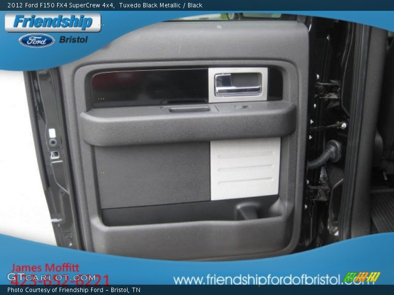 Tuxedo Black Metallic / Black 2012 Ford F150 FX4 SuperCrew 4x4