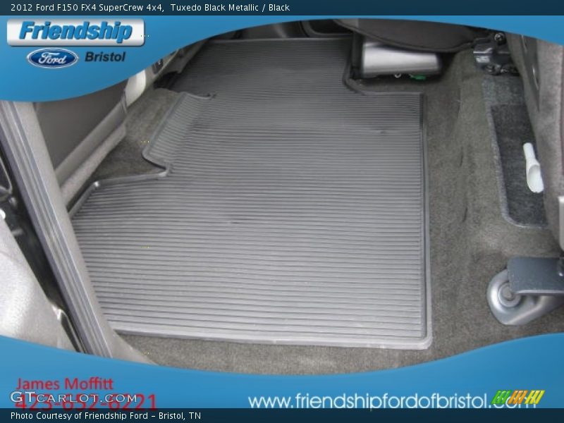 Tuxedo Black Metallic / Black 2012 Ford F150 FX4 SuperCrew 4x4