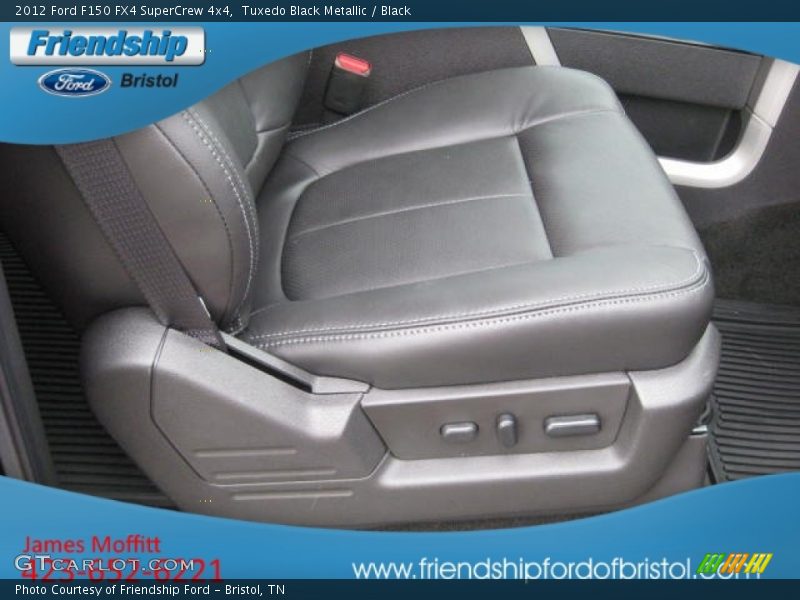Tuxedo Black Metallic / Black 2012 Ford F150 FX4 SuperCrew 4x4