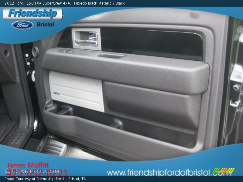Tuxedo Black Metallic / Black 2012 Ford F150 FX4 SuperCrew 4x4