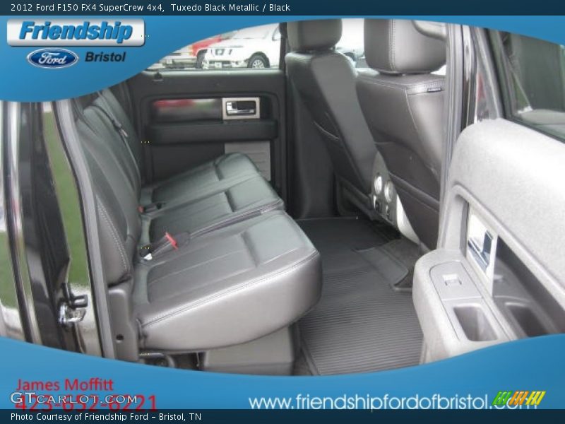 Tuxedo Black Metallic / Black 2012 Ford F150 FX4 SuperCrew 4x4