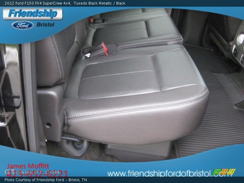 Tuxedo Black Metallic / Black 2012 Ford F150 FX4 SuperCrew 4x4