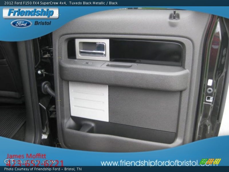 Tuxedo Black Metallic / Black 2012 Ford F150 FX4 SuperCrew 4x4