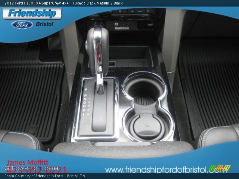 Tuxedo Black Metallic / Black 2012 Ford F150 FX4 SuperCrew 4x4