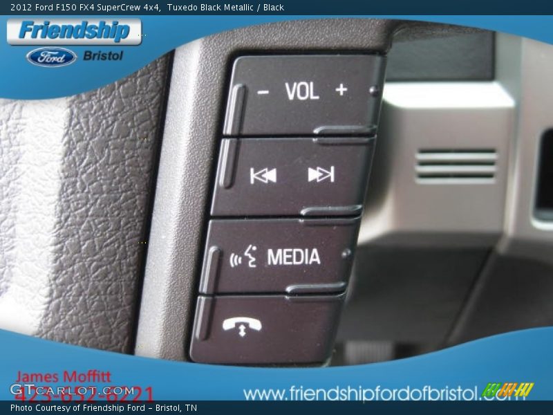 Tuxedo Black Metallic / Black 2012 Ford F150 FX4 SuperCrew 4x4