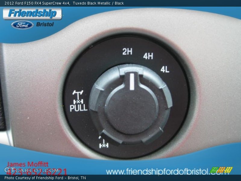 Tuxedo Black Metallic / Black 2012 Ford F150 FX4 SuperCrew 4x4