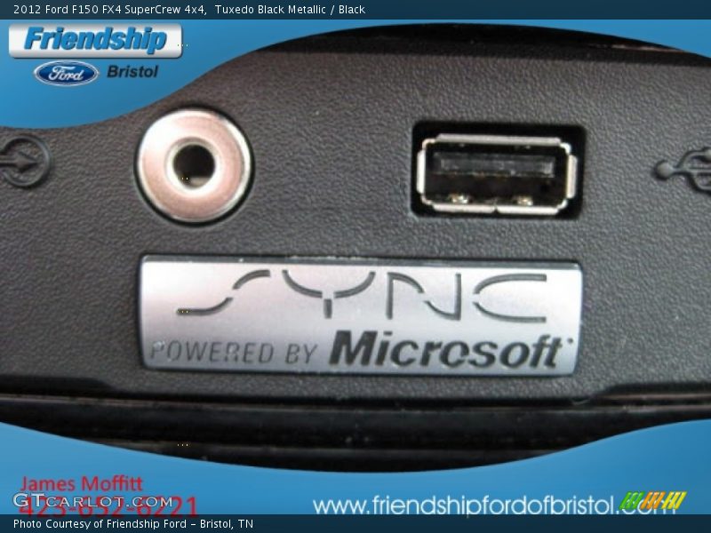 Tuxedo Black Metallic / Black 2012 Ford F150 FX4 SuperCrew 4x4