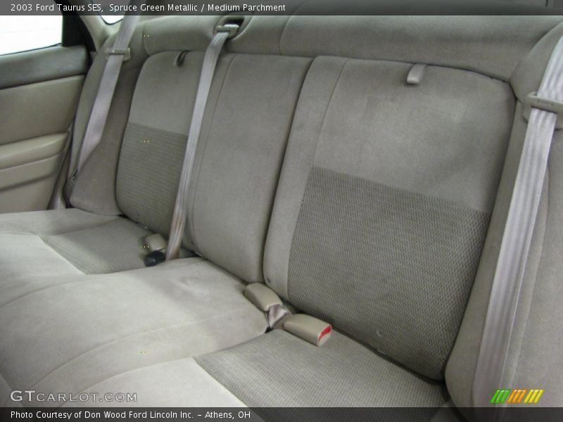 Spruce Green Metallic / Medium Parchment 2003 Ford Taurus SES