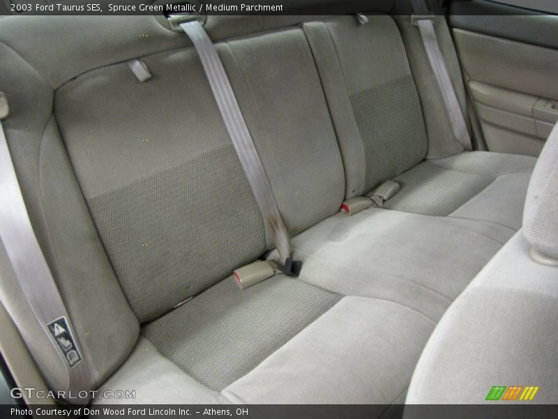 Spruce Green Metallic / Medium Parchment 2003 Ford Taurus SES