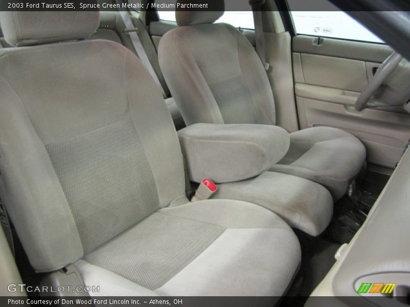 Spruce Green Metallic / Medium Parchment 2003 Ford Taurus SES