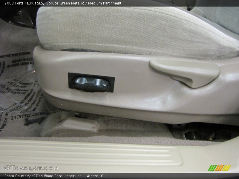Spruce Green Metallic / Medium Parchment 2003 Ford Taurus SES