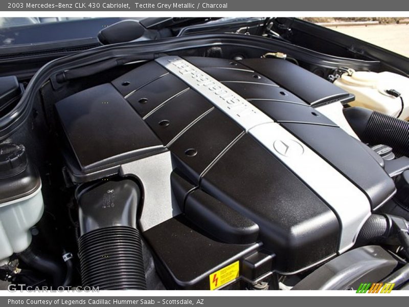  2003 CLK 430 Cabriolet Engine - 4.3 Liter SOHC 24-Valve V8