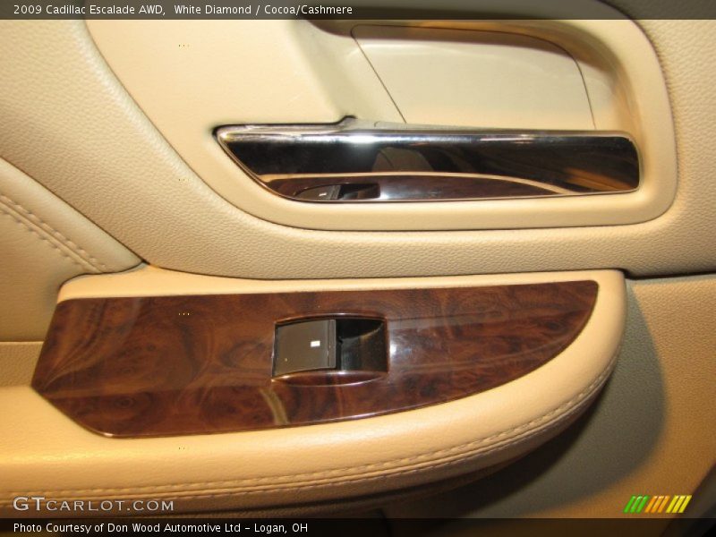 White Diamond / Cocoa/Cashmere 2009 Cadillac Escalade AWD