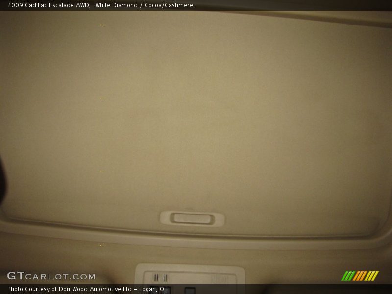 White Diamond / Cocoa/Cashmere 2009 Cadillac Escalade AWD