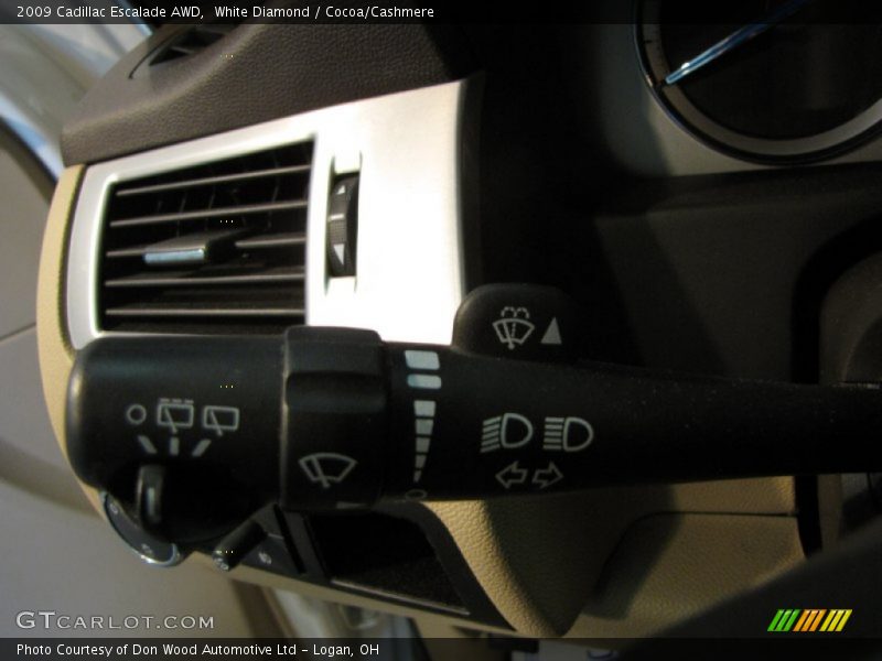 White Diamond / Cocoa/Cashmere 2009 Cadillac Escalade AWD