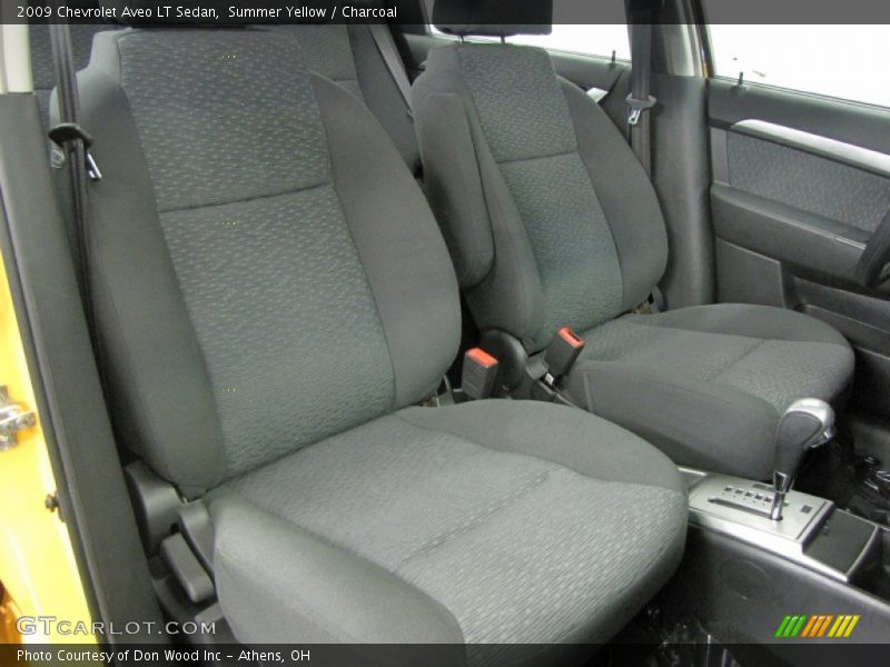 Summer Yellow / Charcoal 2009 Chevrolet Aveo LT Sedan