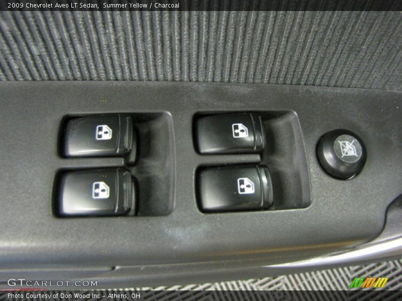 Summer Yellow / Charcoal 2009 Chevrolet Aveo LT Sedan