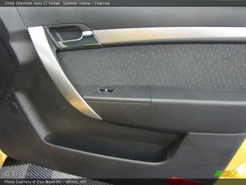 Summer Yellow / Charcoal 2009 Chevrolet Aveo LT Sedan