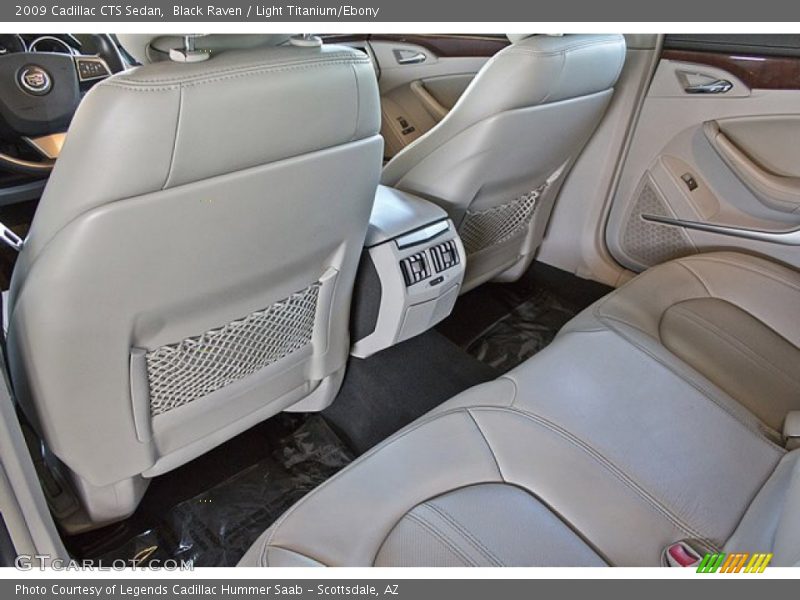 Black Raven / Light Titanium/Ebony 2009 Cadillac CTS Sedan