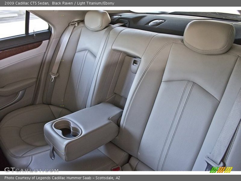Black Raven / Light Titanium/Ebony 2009 Cadillac CTS Sedan