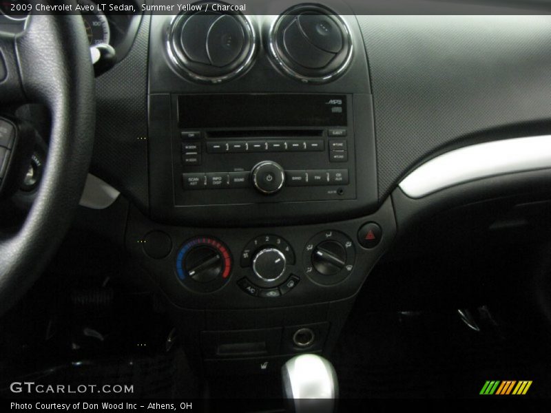 Summer Yellow / Charcoal 2009 Chevrolet Aveo LT Sedan