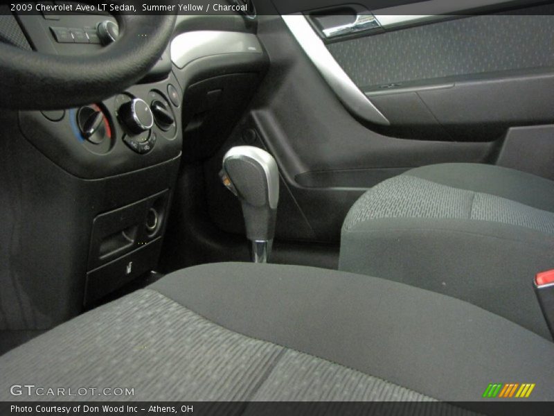 Summer Yellow / Charcoal 2009 Chevrolet Aveo LT Sedan