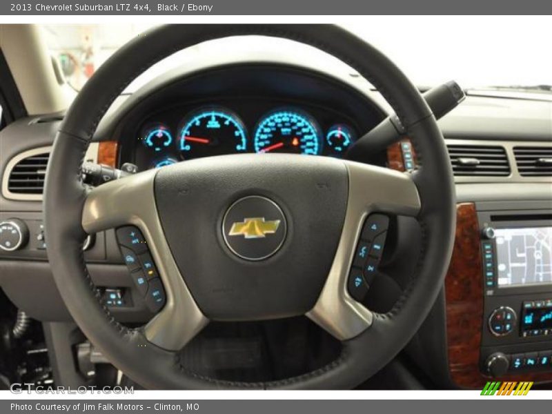  2013 Suburban LTZ 4x4 Steering Wheel