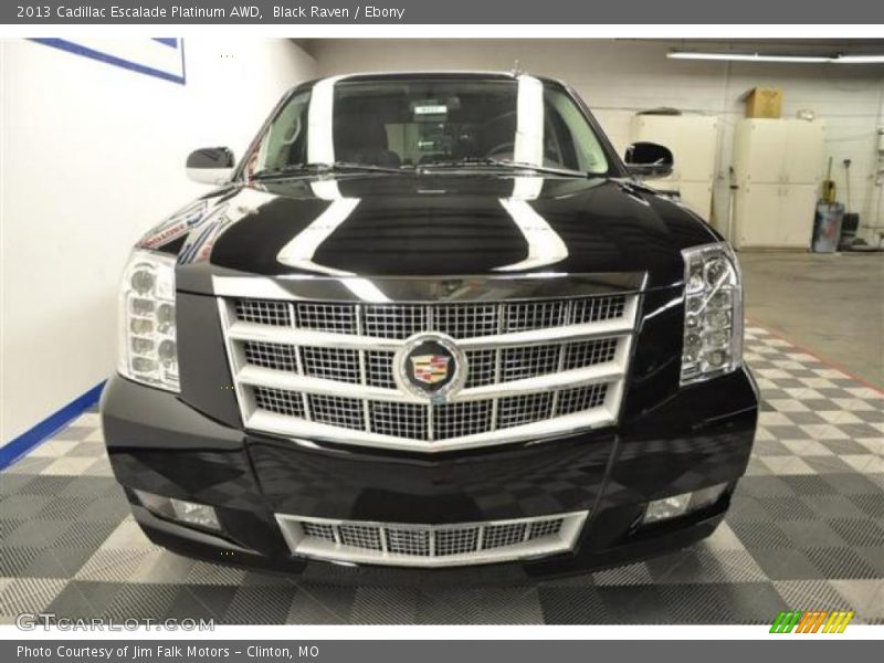 Black Raven / Ebony 2013 Cadillac Escalade Platinum AWD