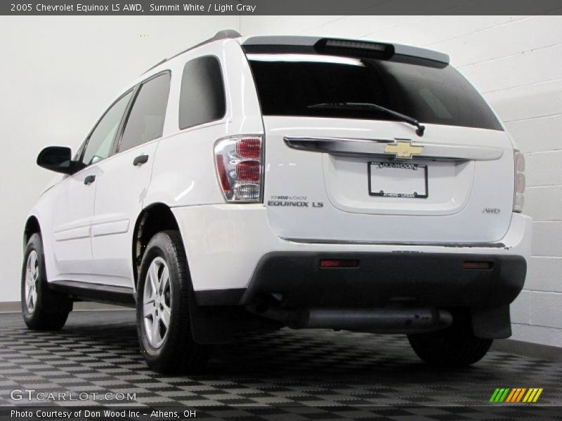 Summit White / Light Gray 2005 Chevrolet Equinox LS AWD
