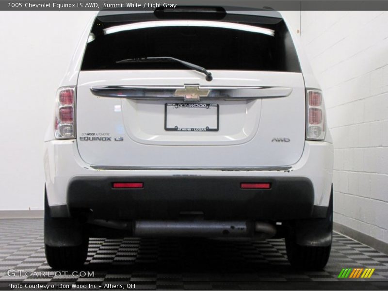 Summit White / Light Gray 2005 Chevrolet Equinox LS AWD