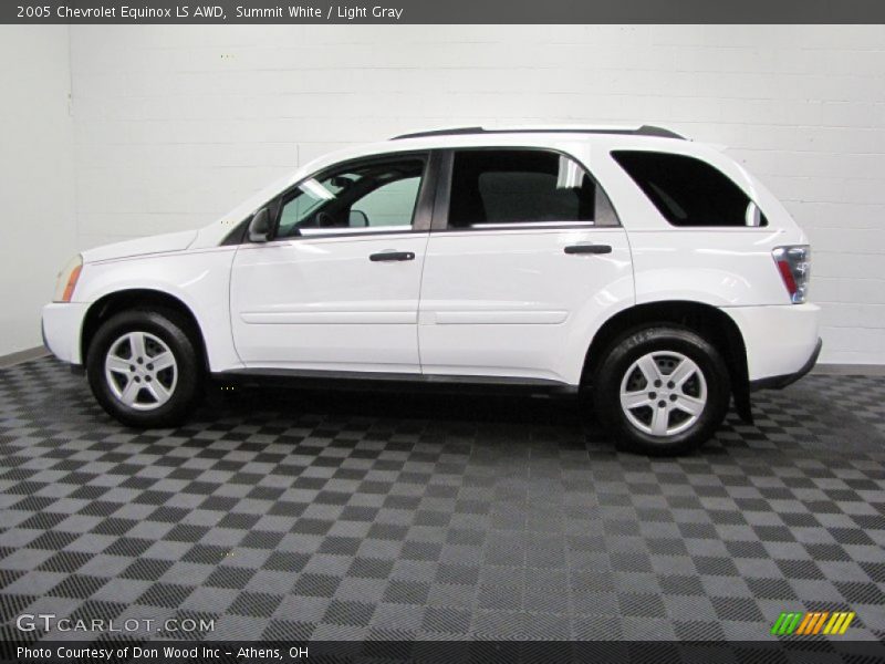 Summit White / Light Gray 2005 Chevrolet Equinox LS AWD
