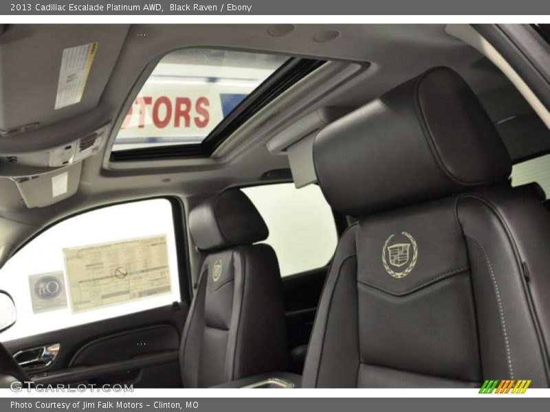 Black Raven / Ebony 2013 Cadillac Escalade Platinum AWD