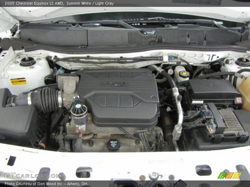 Summit White / Light Gray 2005 Chevrolet Equinox LS AWD
