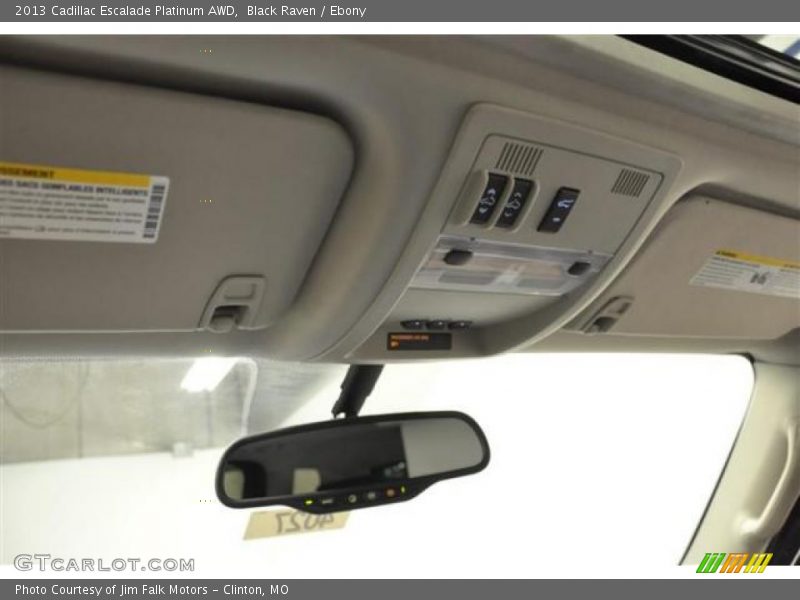 Black Raven / Ebony 2013 Cadillac Escalade Platinum AWD