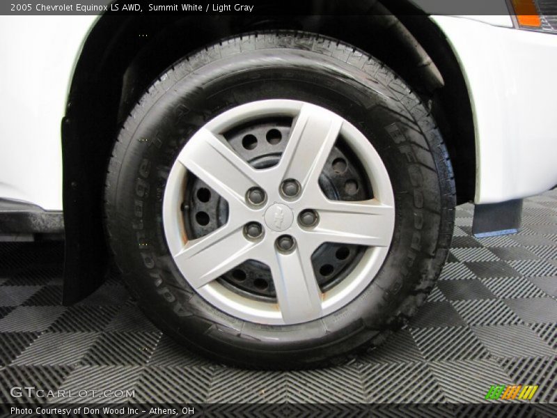 Summit White / Light Gray 2005 Chevrolet Equinox LS AWD