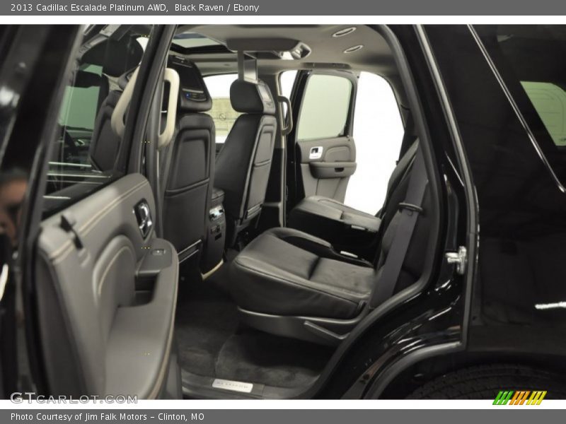  2013 Escalade Platinum AWD Ebony Interior