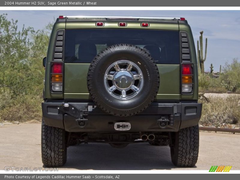 Sage Green Metallic / Wheat 2004 Hummer H2 SUV