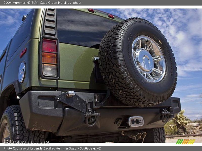 Sage Green Metallic / Wheat 2004 Hummer H2 SUV
