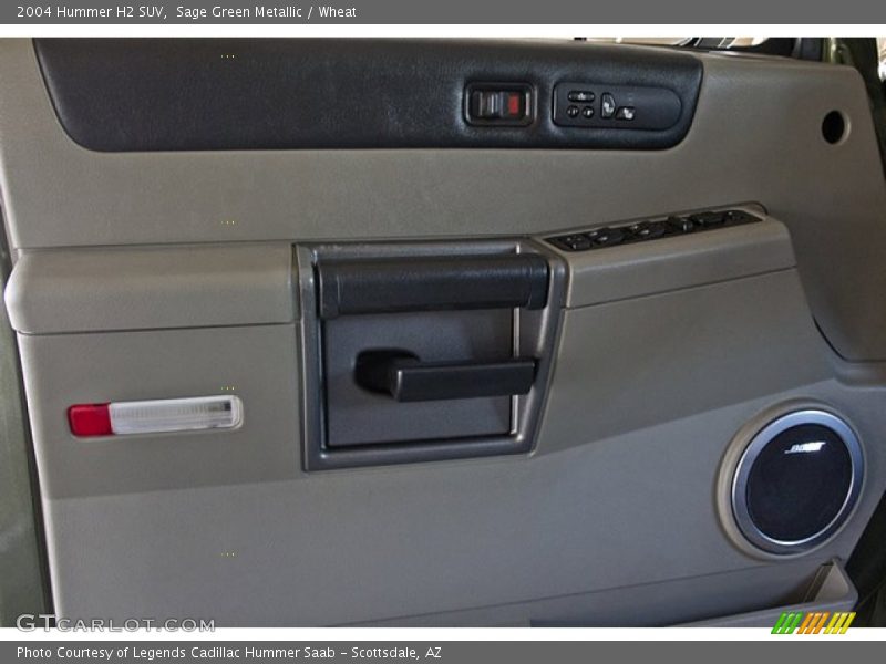 Sage Green Metallic / Wheat 2004 Hummer H2 SUV