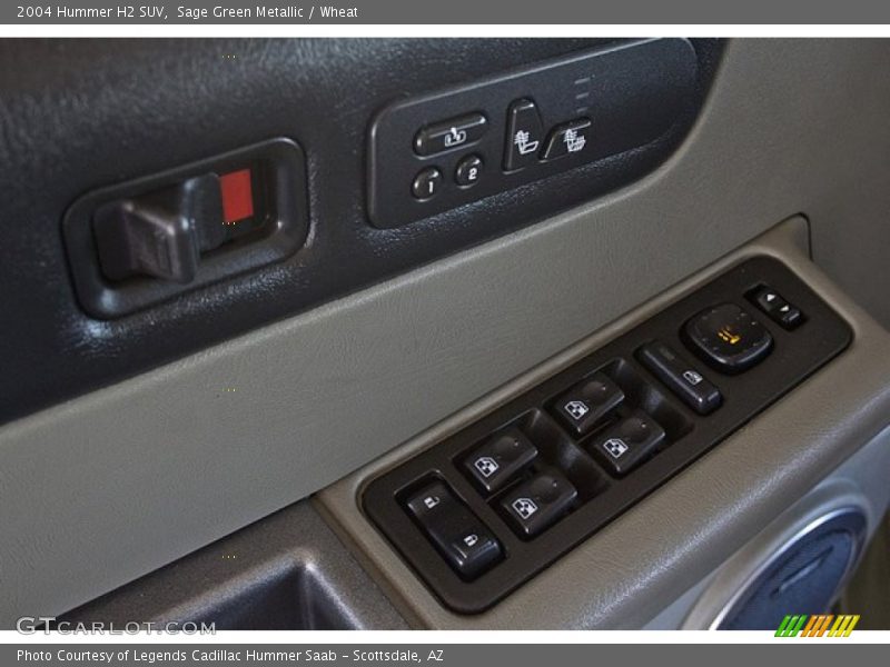 Sage Green Metallic / Wheat 2004 Hummer H2 SUV