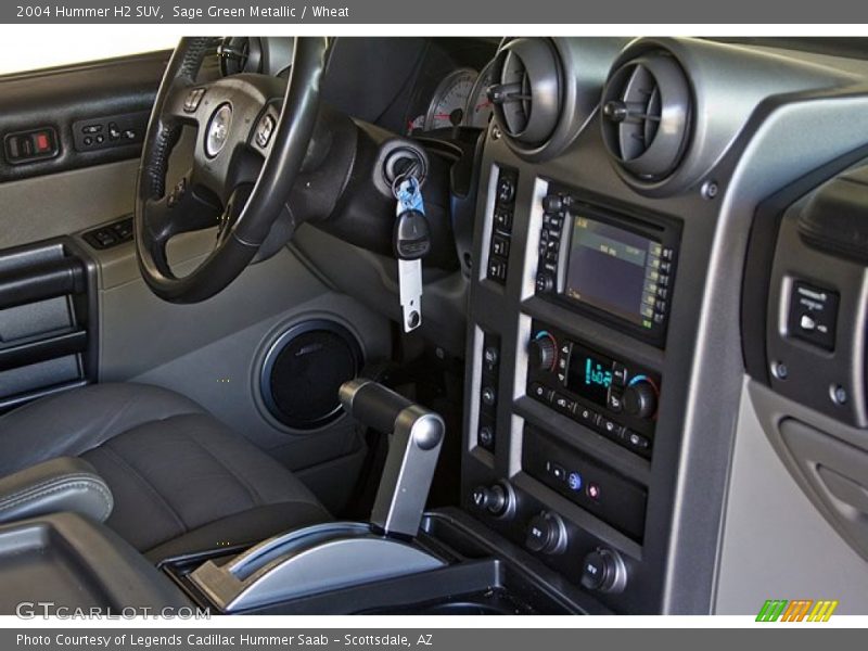 Sage Green Metallic / Wheat 2004 Hummer H2 SUV
