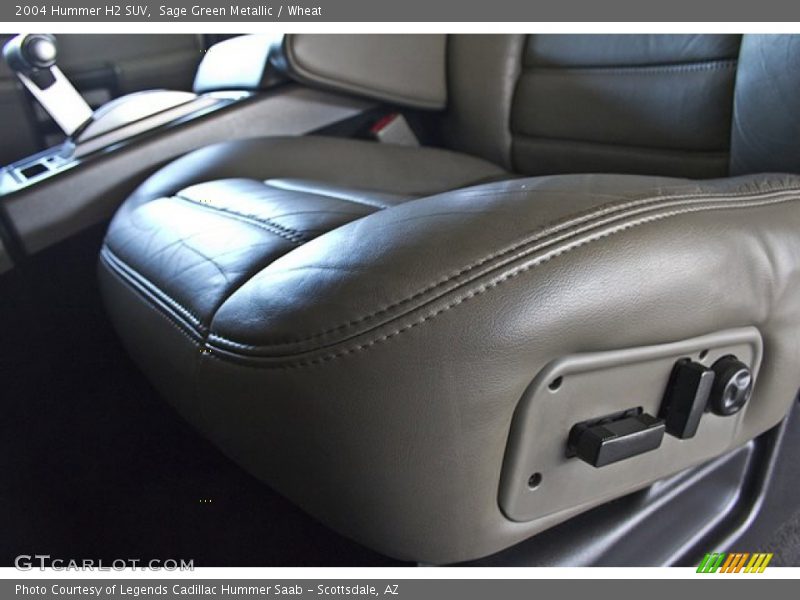 Sage Green Metallic / Wheat 2004 Hummer H2 SUV