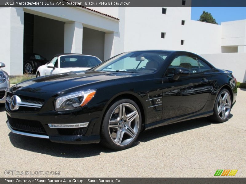 Front 3/4 View of 2013 SL 63 AMG Roadster