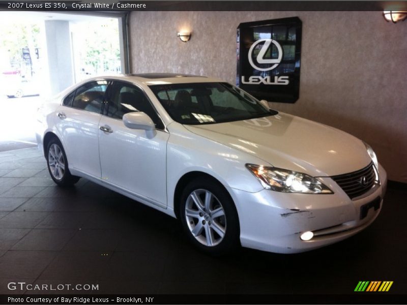 Crystal White / Cashmere 2007 Lexus ES 350