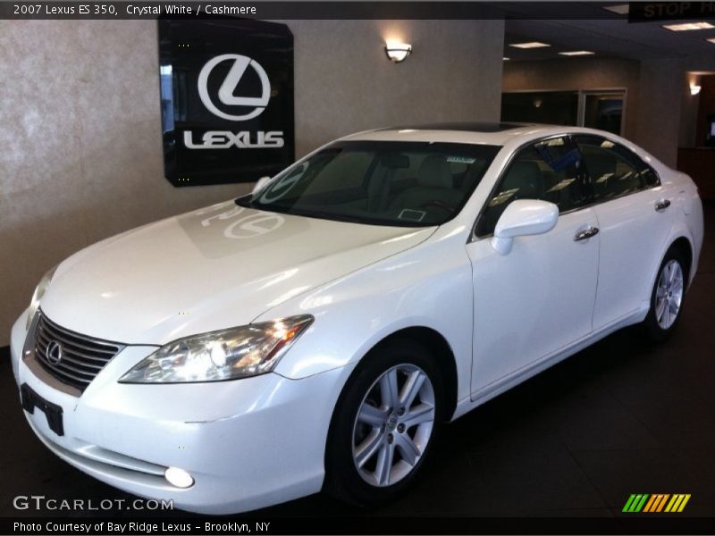 Crystal White / Cashmere 2007 Lexus ES 350