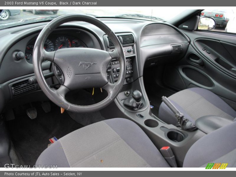 Dark Charcoal Interior - 2003 Mustang V6 Coupe 