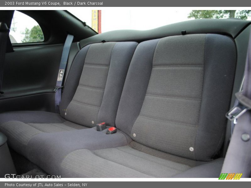 Black / Dark Charcoal 2003 Ford Mustang V6 Coupe