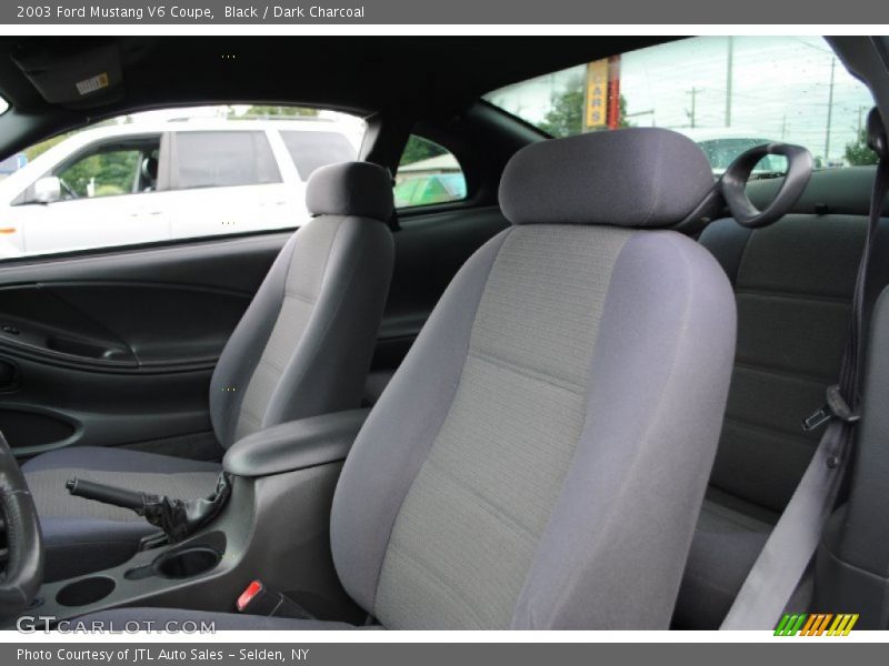 Black / Dark Charcoal 2003 Ford Mustang V6 Coupe